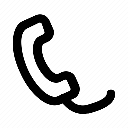 Call, communication, landline, phone, receiver icon - Download on Iconfinder