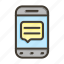 sms, chat, message, mobile, notification 