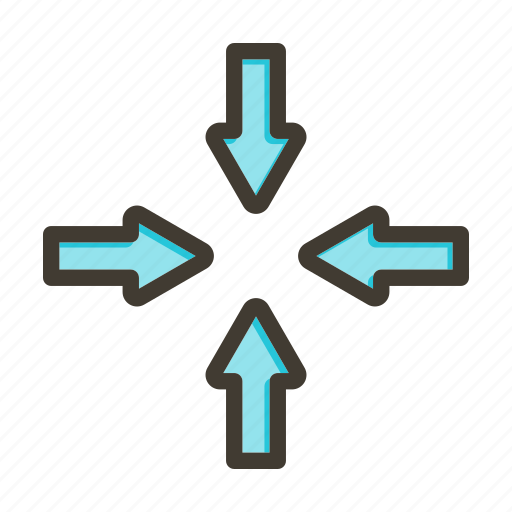Directional arrows, up arrow, down arrow, right arrow, left arrow icon - Download on Iconfinder