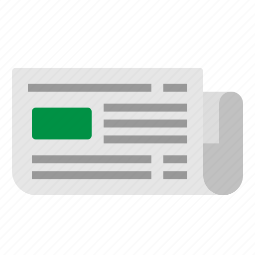 Interface, journal, new, newspaper, paper icon - Download on Iconfinder