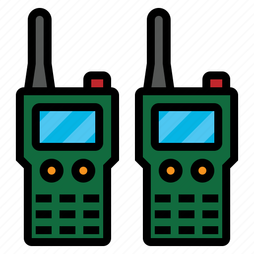 Communication, frequency, police, talkie, walkie icon - Download on Iconfinder