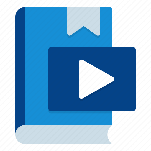 Bookmark, video, course, study, learning, education, book icon - Download on Iconfinder