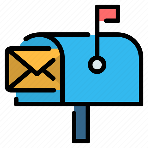 Communications, envelope, letterbox, mailbox, post, postbox icon - Download on Iconfinder