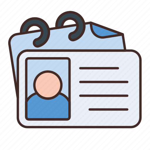 Employee, card, id, identification, identity, student icon - Download on Iconfinder