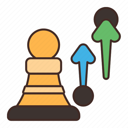 Casino, chess, pawn, piece, up, point icon - Download on Iconfinder