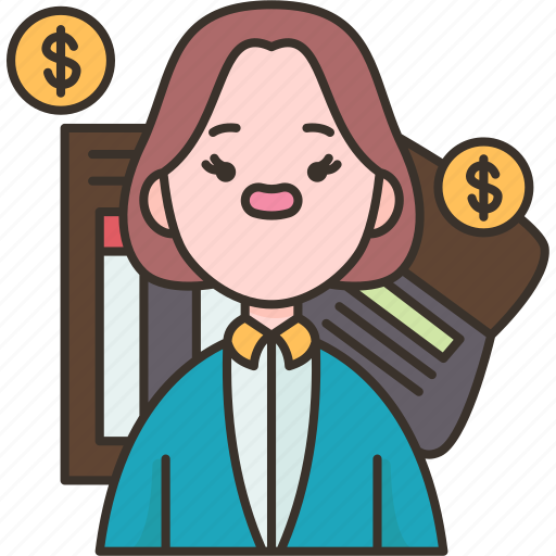 Account, dept, bookkeeper, financial, management icon - Download on Iconfinder