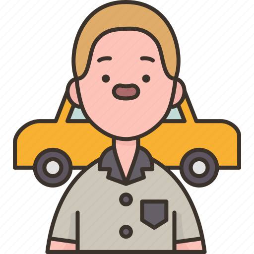 Driver, car, taxi, limousine, service icon - Download on Iconfinder