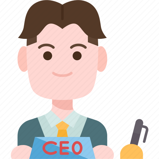 Ceo, chief, executive, boss, office icon - Download on Iconfinder