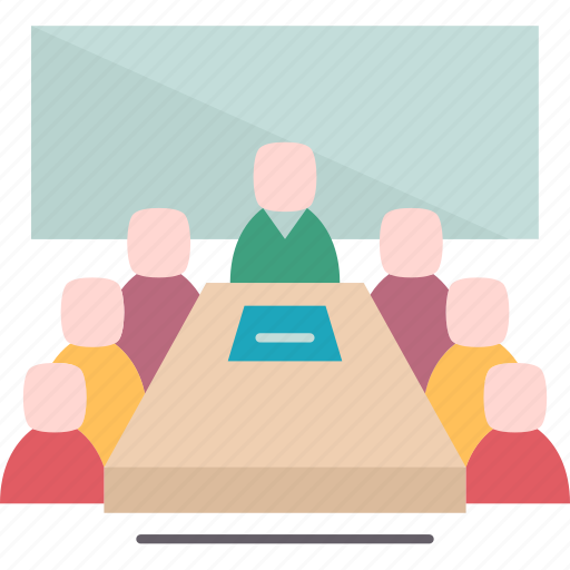 Directors, board, meeting, team, discussion icon - Download on Iconfinder