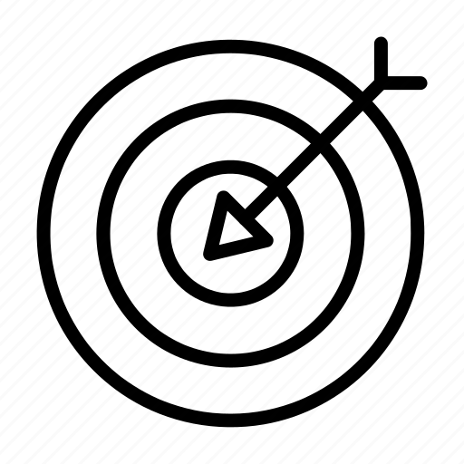 Dart, goal, target, aim icon - Download on Iconfinder