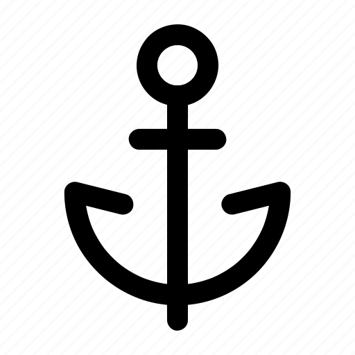 Anchor, beach, boat, cruise, sea, ship icon - Download on Iconfinder