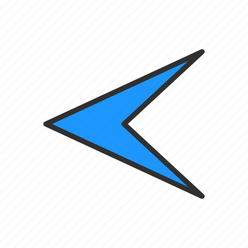 Arrow, left arrow, pointer, navigation icon - Download on Iconfinder