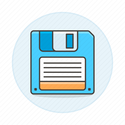 Floppy, storage, computer, old, disk, retro, diskette icon - Download on Iconfinder