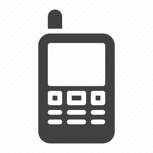 Retro, mobile, phone, antenna icon - Download on Iconfinder
