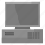computer, screen, monitor, office, technology 