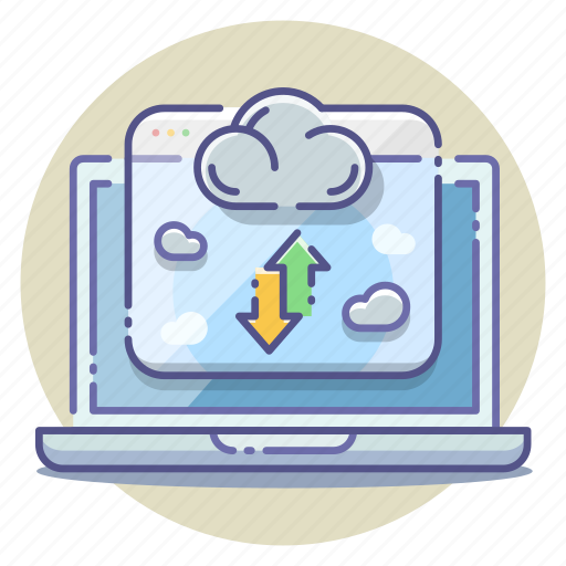 Cloud, data, host, online, server, storage, transfer icon - Download on Iconfinder