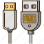 cable, connection, plug, transfer, usb 