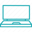 laptop, computer, display, screen