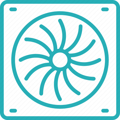 Fan, computer, device, hardware, laptop, monitor icon - Download on Iconfinder