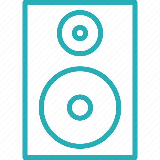 Speaker, audio, loudspeaker, media, music, sound, volume icon - Download on Iconfinder
