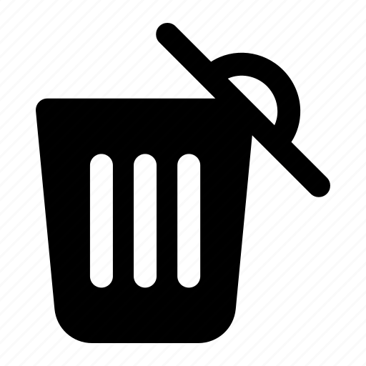 Trash bin, delete, remove, garbage, open icon - Download on Iconfinder