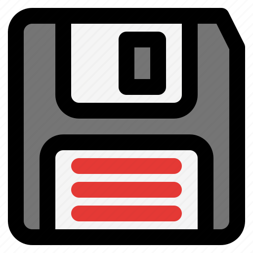 Floppy disk, save, computer, storage, data, device icon - Download on Iconfinder