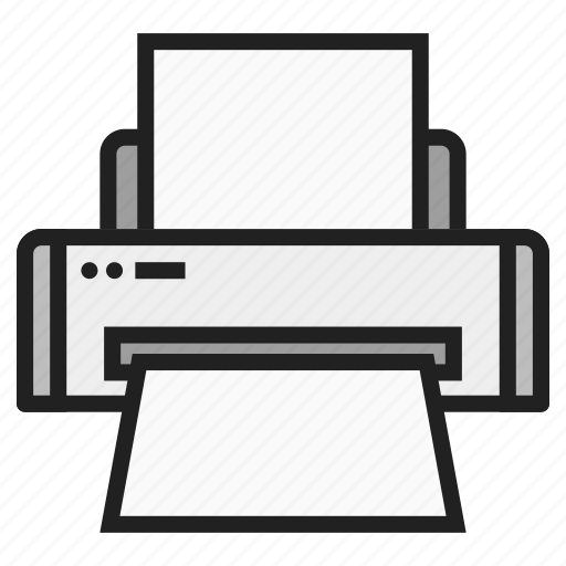 Computer, fax, hardware, ouput, peripheral, print, printer icon - Download on Iconfinder