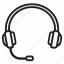computer, headphones, headset, microphone, music, peripheral, support 