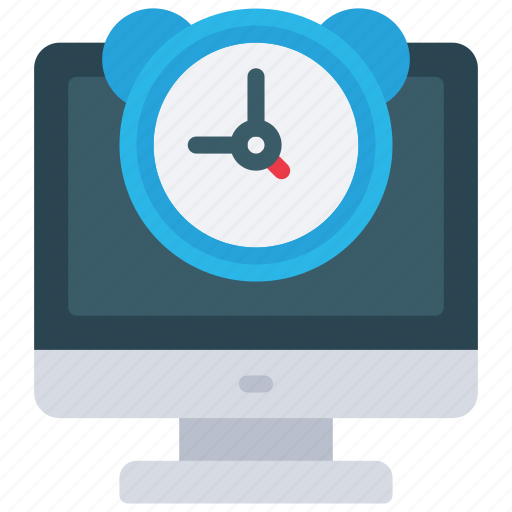 Alarm, app, pc, machine, monitor, software, clock icon - Download on Iconfinder