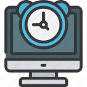 alarm, app, pc, machine, monitor, software, clock