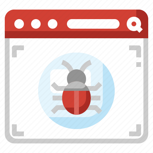 Browser, malware, virus, bug, internet icon - Download on Iconfinder