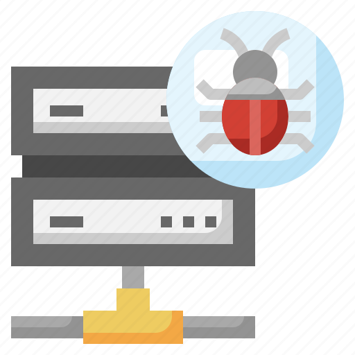 Server, hacker, virus, network, computer icon - Download on Iconfinder