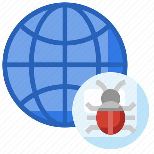 World, internet, bug, virus icon - Download on Iconfinder