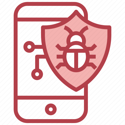 Antivirus, protection, security, smartphone, bug icon - Download on Iconfinder