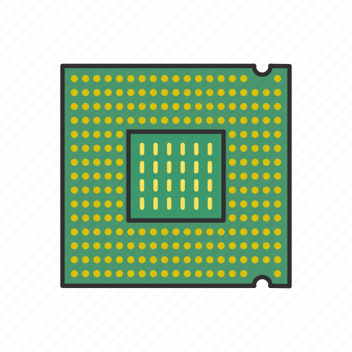Analog circuit, circuit, computer, device, processing unit, processor, processor back icon - Download on Iconfinder