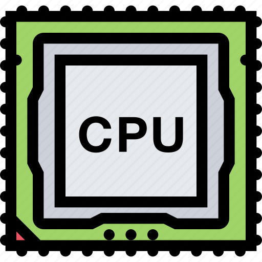 Computer, cpu, data, information, port, protection icon - Download on Iconfinder