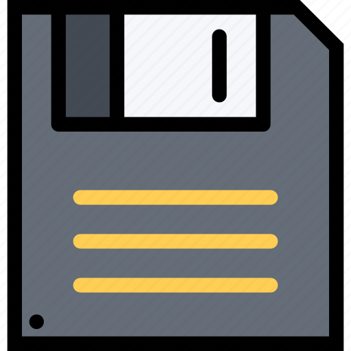 Computer, data, diskette, information, port, protection icon - Download on Iconfinder
