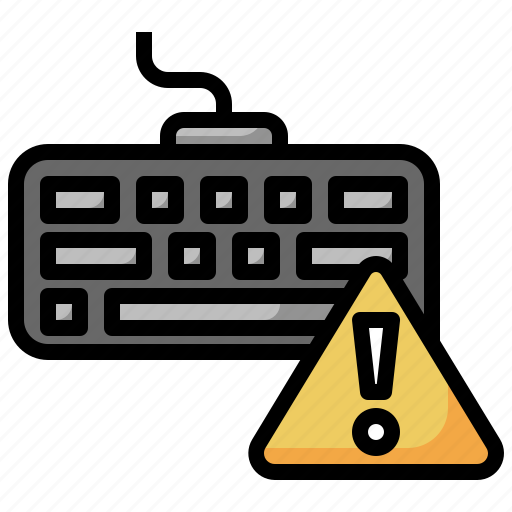 Keyboard, mistake, error, warning, electronics, notice icon - Download on Iconfinder