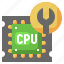 cpu, electronics, wrench, repair, chip 