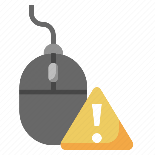 Mouse, error, warning, electronics, notice icon - Download on Iconfinder