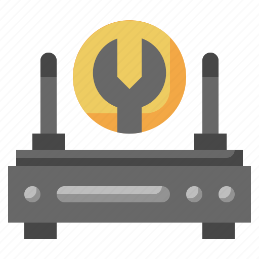 Router, modem, electronics, device, repair icon - Download on Iconfinder