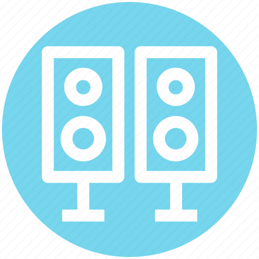 .svg, entertainment, loudspeaker, music, sound, speakers, woofers icon - Download on Iconfinder
