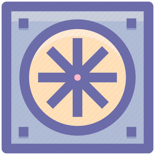 .svg, components, computer fan, computer hardware, fan, hardware, processor fan icon - Download on Iconfinder