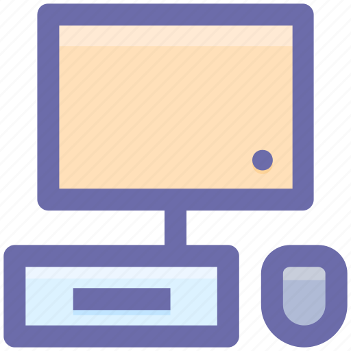 .svg, desktop, display, keyboard, lcd, mouse, pc icon - Download on Iconfinder