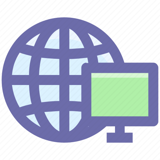 .svg, browser, earth, globe, lcd, lcd screen, world icon - Download on Iconfinder