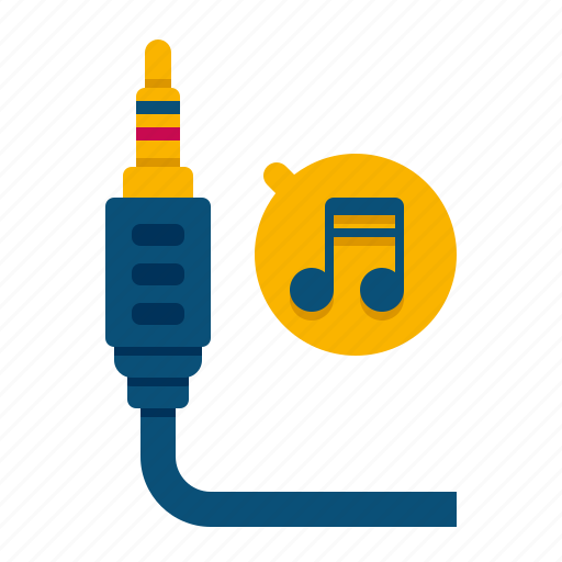 Audio, cable, sound, wire icon - Download on Iconfinder