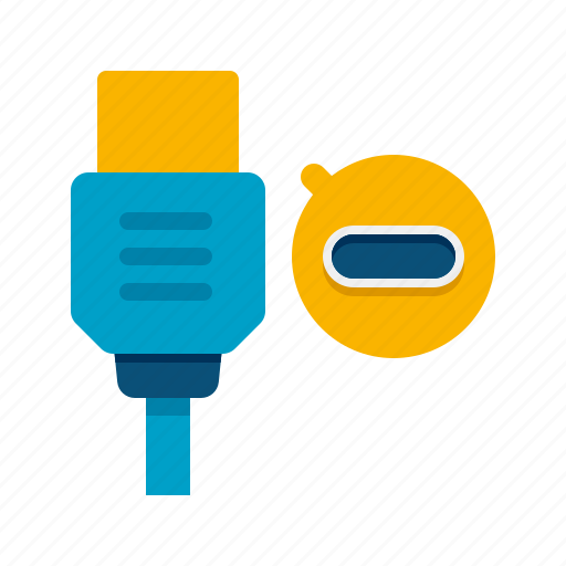 Usb, cable, charge, connector icon - Download on Iconfinder