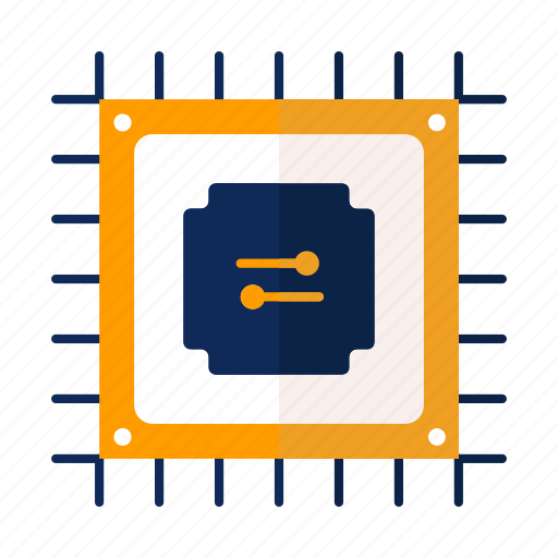 Chip, cpu, microchip, processor icon - Download on Iconfinder