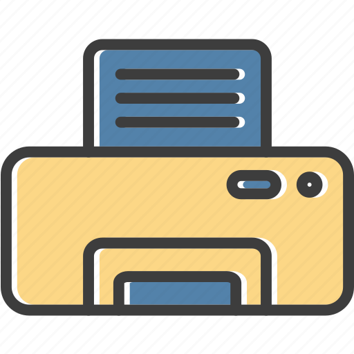 Printer, printing, computer hardware, output device icon - Download on Iconfinder