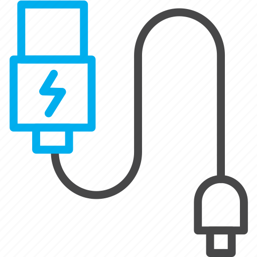 Charging, wire, cable, data cable icon - Download on Iconfinder